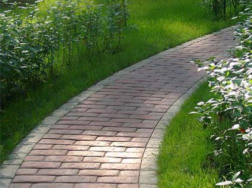 Украшаем садовые дорожки и бордюры. №2. Бетонный бордюр