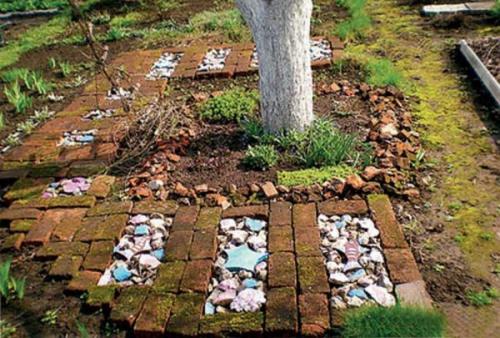 Клумба вокруг дерева. Как создать клумбу под деревом?