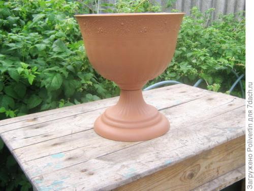 Можно ли в гипсовое кашпо сажать цветы. Вазон из гипса своими руками