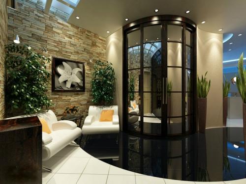 Большие цветы в гостиную. Растения в интерьере гостиной: дизайнерские решения с оригинальным подходом