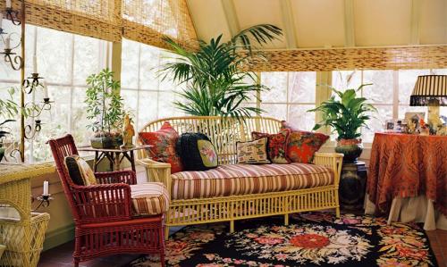 Тропические растения и другие виды в зимнем саду. Стили зимних садов и советы по оформлению