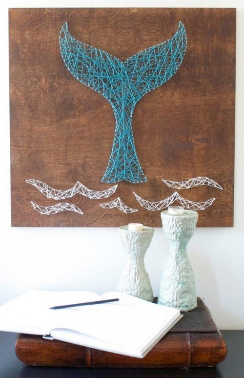 Декор для дома своими руками из подручных материалов. Интересное рукоделие для дома своими руками (фото)