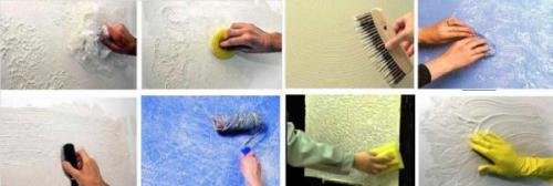 Декорирование стен краской своими руками. Что такое декоративная краска для стен и методы ее нанесения