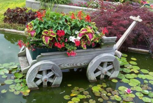 Идеи для сада своими руками. 90 идей украшений для сада своими руками (фото)