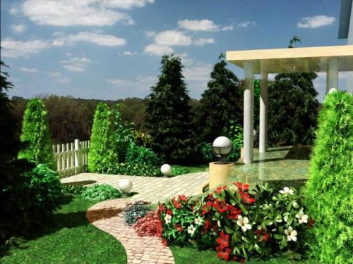 План сада вид сверху. Планировка участка — зонирование и правила расположения элементов в ландшафтном дизайне (120 фото)