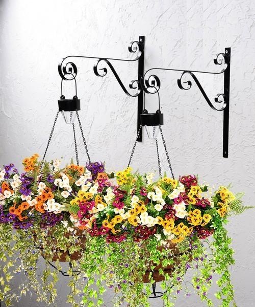 Кашпо для цветов подвесные. Любителям подвесных кашпо для сада, созданных своими руками