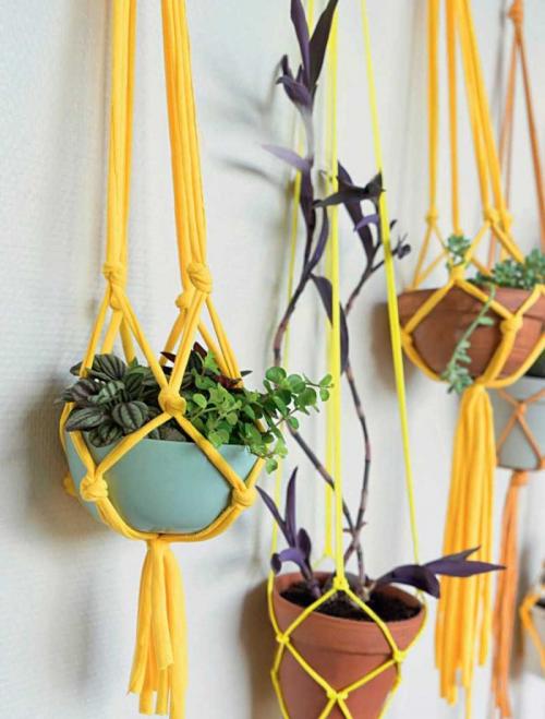 Горшки для цветов своими руками. Шедевр из ничего 07