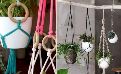 Эффектные подвесные кашпо из подручных материалов. Подготовка заготовок 10