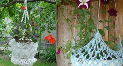 Эффектные подвесные кашпо из подручных материалов. Подготовка заготовок 12