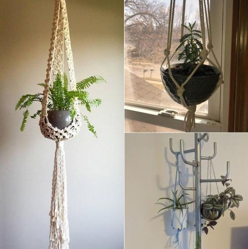 Эффектные подвесные кашпо из подручных материалов. Подготовка заготовок 18